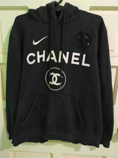 chanel nike hoodie|Chanel sweaters 2022.